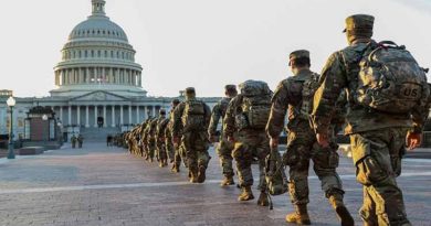 Operativo de seguridad con miras a la toma de posesión de Biden contará con más de 20 mil efectivos de la Guardia Nacional de EE.UU.