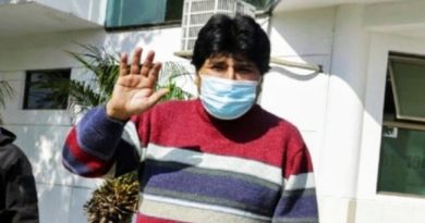 Evo Morales da negativo en prueba de la COVID-19