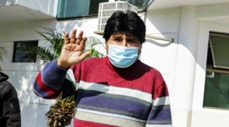 Evo Morales da negativo en prueba de la COVID-19