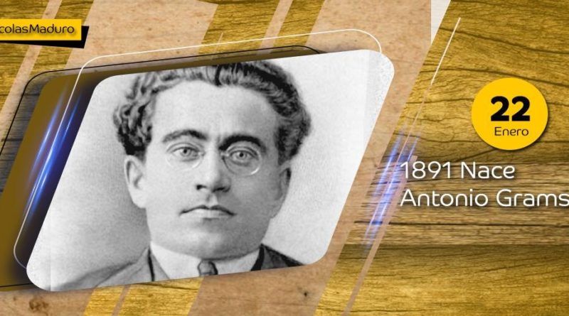 Venezuela conmemora 130 años del natalicio del político y revolucionario Antonio Gramsci