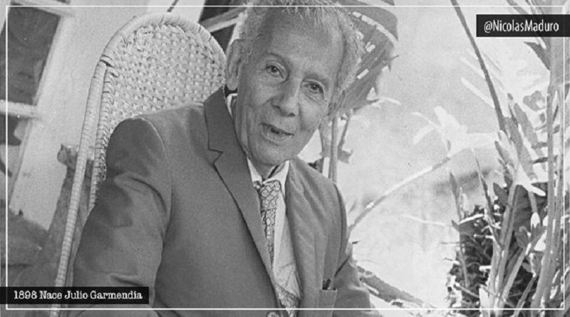 Venezuela recuerda al cuentista venezolano más influyente de la Patria Julio Garmendia a 123 años de su nacimiento