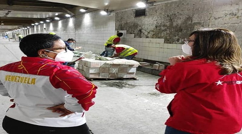 Avanza rehabilitación del túnel de la "Esquina La Bolsa" de Caracas