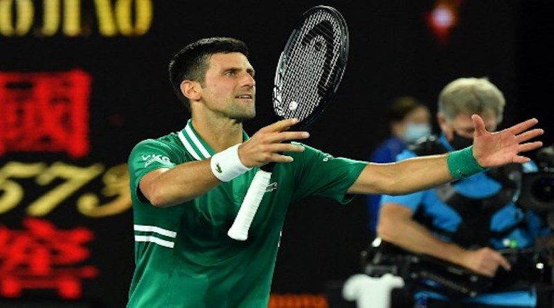 Djokovic vence a Zverev y se clasifica a semifinales de Abierto de Australia