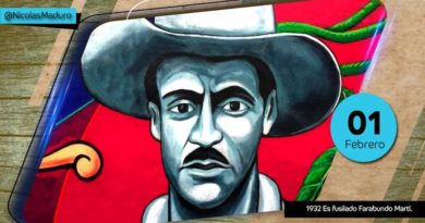 Pdte. Maduro: Rebeldía y dignidad de Farabundo Martí está presente en cada batalla que damos contra la injerencia imperial