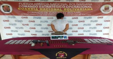 Neutralizado integrante del GEDO “El Perú” en El Callao estado Bolívar