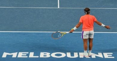 Rafael Nadal buscará su pase a los cuartos de final del Abierto de Australia este lunes ante Fabio Fognini