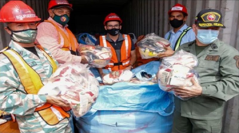 Llega a Nueva Esparta buque con 1.612 TON de alimentos