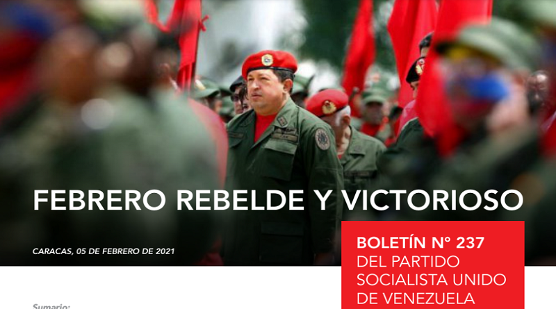 Edición 237 del PSUV destaca importantes hechos de la historia que dieron paso al Febrero Rebelde