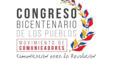 Asambleas preparatorias del Congreso Bicentenario de los Pueblos sector Comunicación serán este lunes y martes