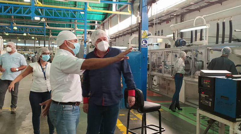 Sanifarma Pañalex CA tiene una capacidad productiva de 4 millones de productos manufacturados