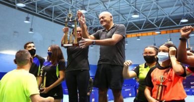 Vicepresidente Ejecutiva y Presidente de la AN obtienen el primer lugar en la copa de dobles mixtos de Tenis de Mesa del Distrito Capital