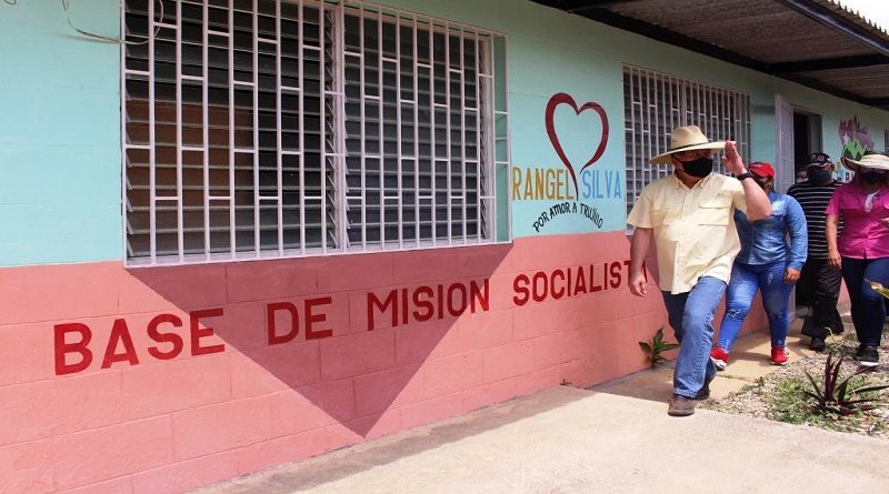 Gobernador de Trujillo evalúa trabajos realizados en Base de Misiones Stalin Nava del sector Las Cocuizas
