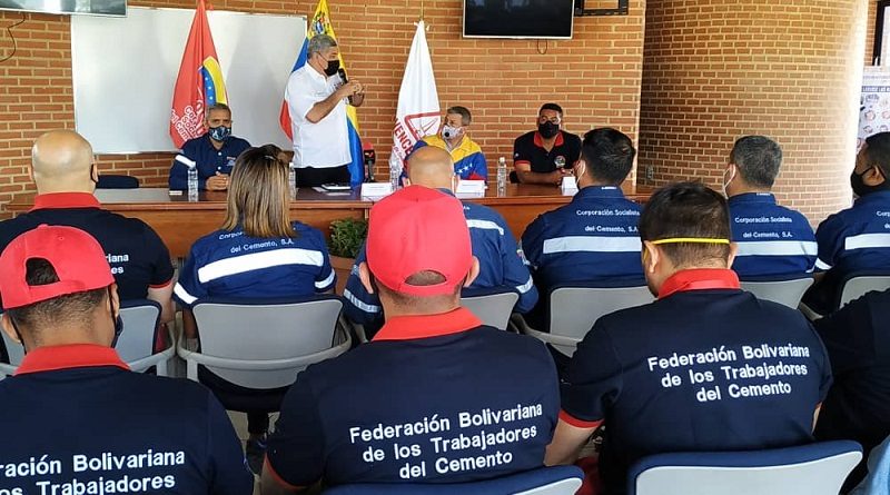 Instalada Mesa Técnica de Federación Bolivariana de Cemento para fortalecer producción