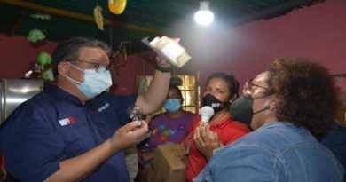 Beneficiadas 4 mil familias con bombillos de tecnología LED en comunidad de Santa Bárbara de Bolívar