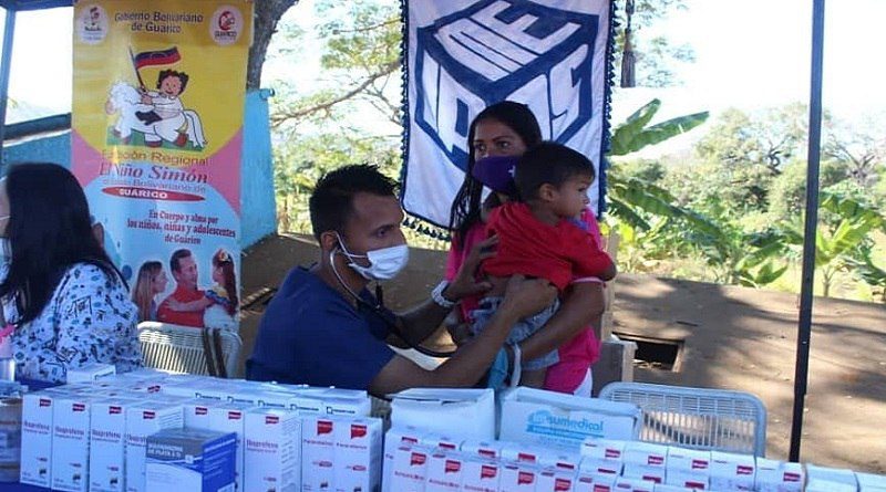 Realizan jornada de atención médico-integral en comunidad Tierra de Gracia María Fernanda Vina de Guárico