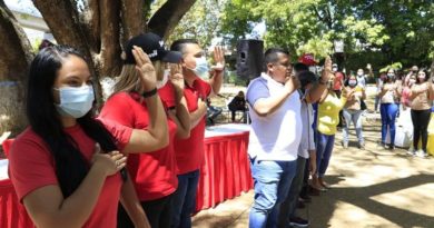 Juramentan equipos promotores del Congreso Bicentenario de los Pueblos en Valles del Tuy