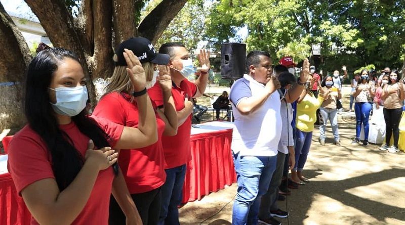 Juramentan equipos promotores del Congreso Bicentenario de los Pueblos en Valles del Tuy