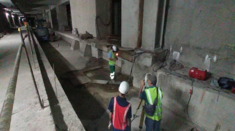 Trabajadores del Metro de Caracas ponen en marcha obra abandonada por transnacional