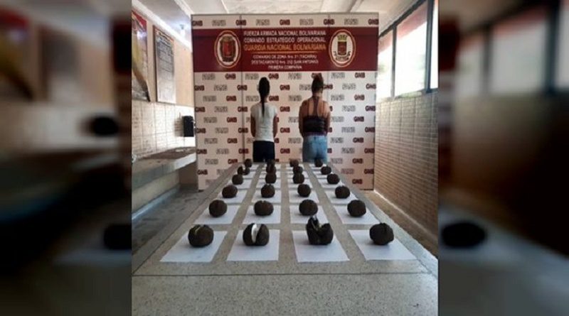 La GNB incautó cerca de 45 kilos de drogas en las últimas 72 horas