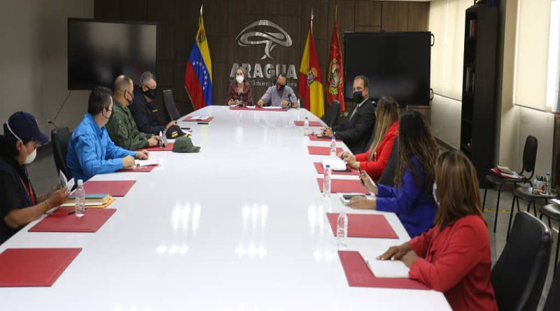 Establecieron Junta Regional de Seguridad en Aragua