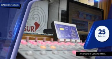 Venezuela celebra 11 años de La Radio del Sur al frente de la batalla comunicacional
