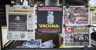 Médico a cargo de ensayo de vacuna anticovid en Perú compromete a presidente destituido Martín Vizcarra en irregularidad por "inmunización privilegiada"