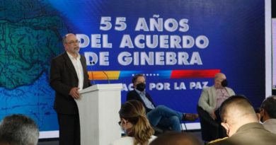 Historiador Pedro Calzadilla: El Acuerdo de Ginebra es una herramienta diplomática para el diálogo entre países hermanos y resolver diferencias en paz