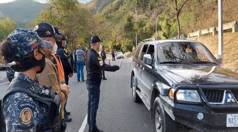 Supervisan puntos de control antisecuestro en el Área Metropolitana de Caracas