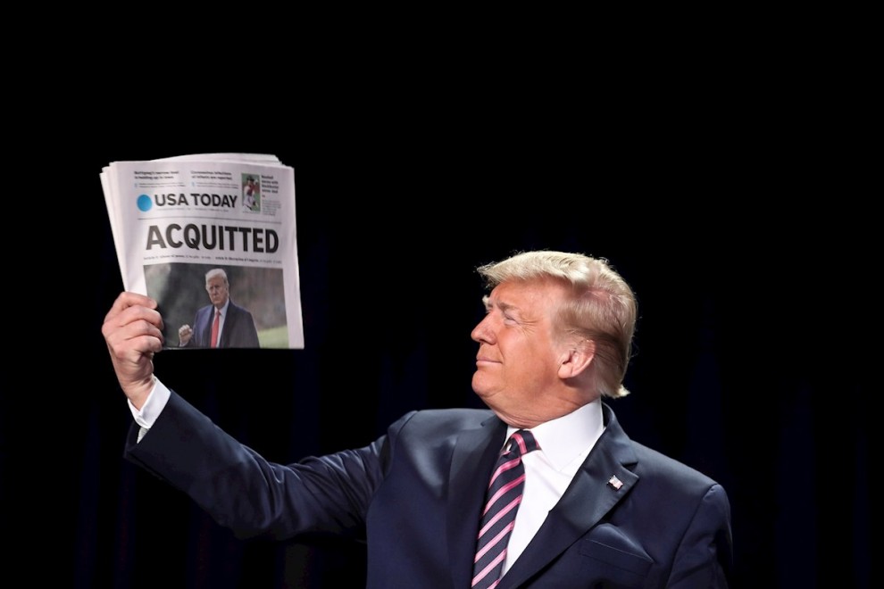 Senado de EE.UU. absuelve a Donald Trump en su segundo juicio político
