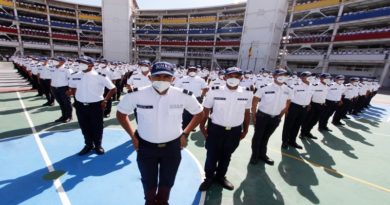 Un total de 12 mil 946 estudiantes de la Unes se forman en Servicio de la Policía para fortalecer los Cuadrantes de Paz del país