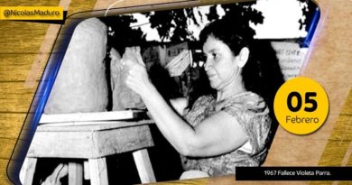 Presidente Maduro recuerda legado de cantante chilena Violeta Parra a 54 años de su partida física