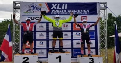 Robert Sierra consiguió su segundo podio en la Vuelta Ciclista a la República Dominicana