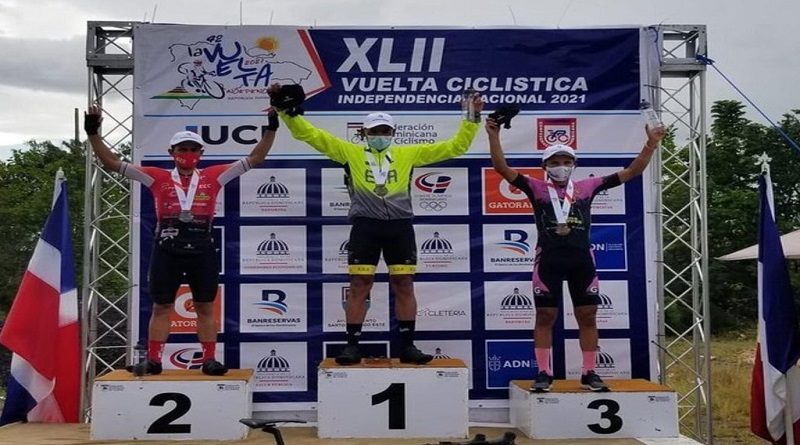 Robert Sierra consiguió su segundo podio en la Vuelta Ciclista a la República Dominicana