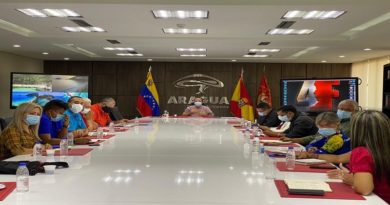 Gobernador Marcos Torres instaló segunda mesa de trabajo con bloque parlamentario de Aragua
