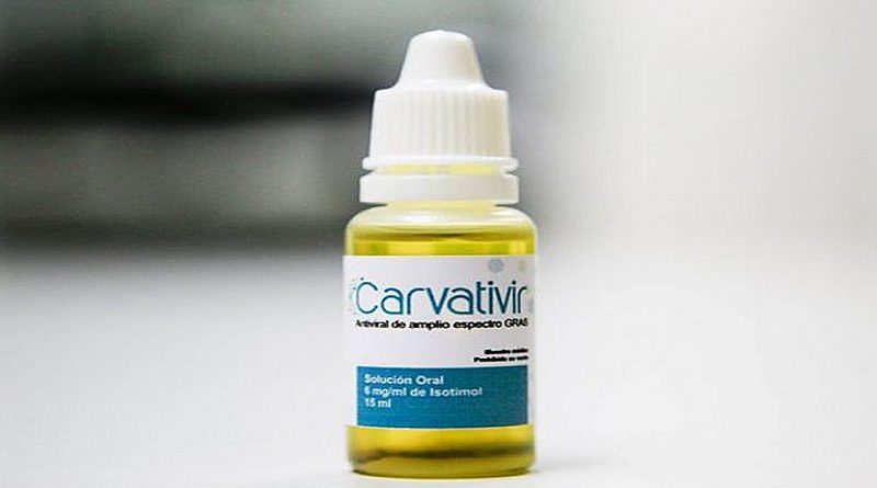Comisión dMin. Comercio Nacional establece límite de compra de cuatro Carvativir por persona para evitar compras excesivas y reventa de este antivirale Ciencia y Tecnología de la AN debatirá propuesta del medicamento Carvativir