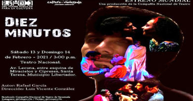 Gran estreno mundial de la obra venezolana “Diez Minutos” este sábado