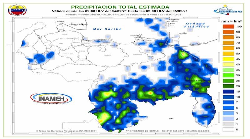 Inameh pronostica cielos despejados y pocas probabilidades de lluvia para este jueves
