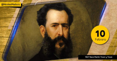 Venezuela conmemora el natalicio del pintor caraqueño Martín Tovar y Tovar