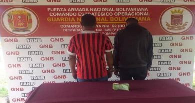 GNB aprehendió en San Félix a integrantes de banda "Los Colectores"