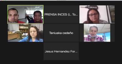 Inces y Ministerio de Servicios Penitenciarios trabajan en plan de formación para privados de libertad