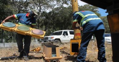 Continúan trabajos de reparación, modernización y mantenimiento de la Red Semafórica de Caracas