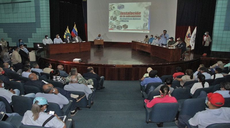 Instalan en Bolívar Subcomisión de Empresas Básicas y Minería de la Asamblea Nacional