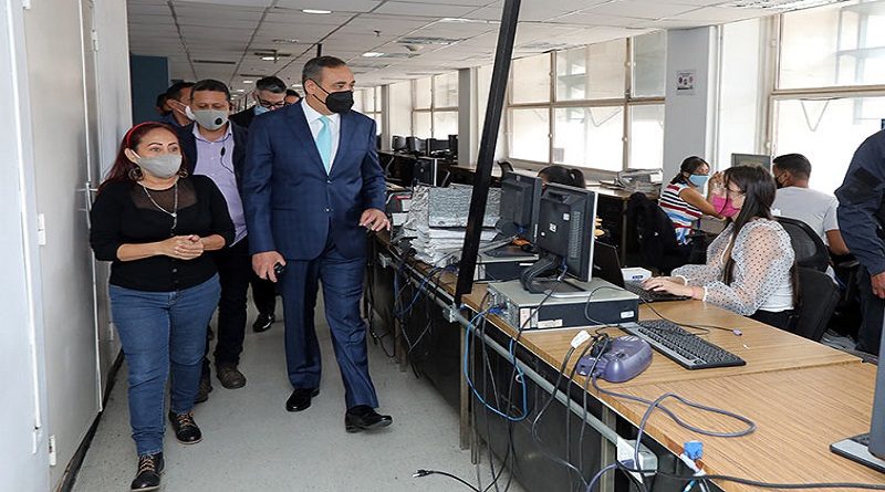 TSJ inspecciona el Circuito Judicial Civil del Área Metropolitana de Caracas