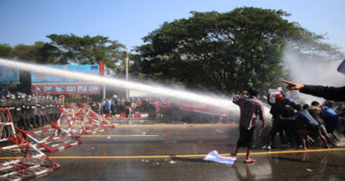 ONU condena el uso de la fuerza contra manifestantes en Birmania