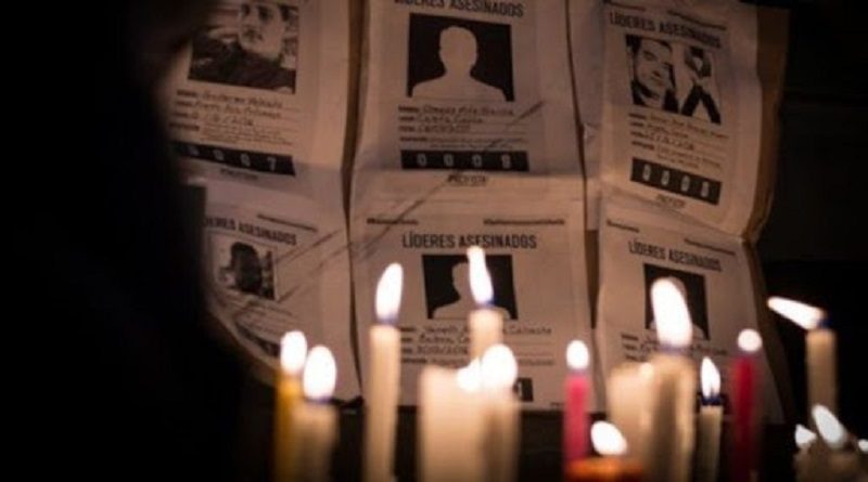 Violencia en Colombia suma 24 líderes sociales asesinados en 2021