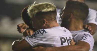 Asistencia de Soteldo permitió empate del Santos en choque contra el Fluminense