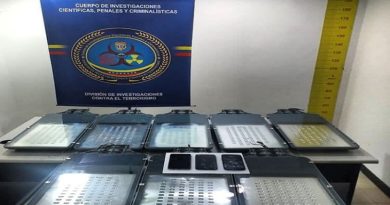 CICPC detiene a tres personas dedicadas al hurto y comercialización de las luminarias LED instaladas por Corpoelec