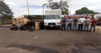 GNB desarticula banda "Los Pavitos" dedicada al hurto de repuestos y accesorios de vehículos en Bolívar