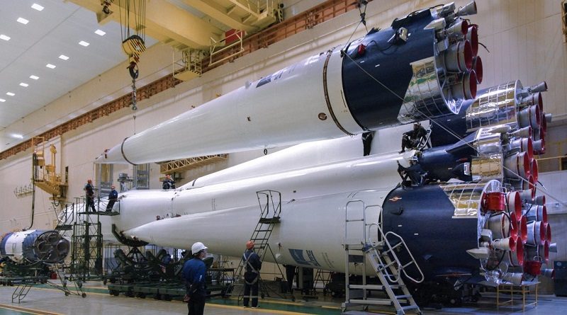Por primera vez cambiarán el esquema de color del cohete Soyuz-2 para conmemorar el 60 aniversario del vuelo de Yuri Gagarin