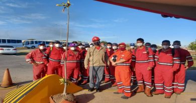 Unos 1.500 trabajadores de Cuerpos de Combatientes y Milicia Obrera de Pequiven garantizan la continuidad en sus operaciones